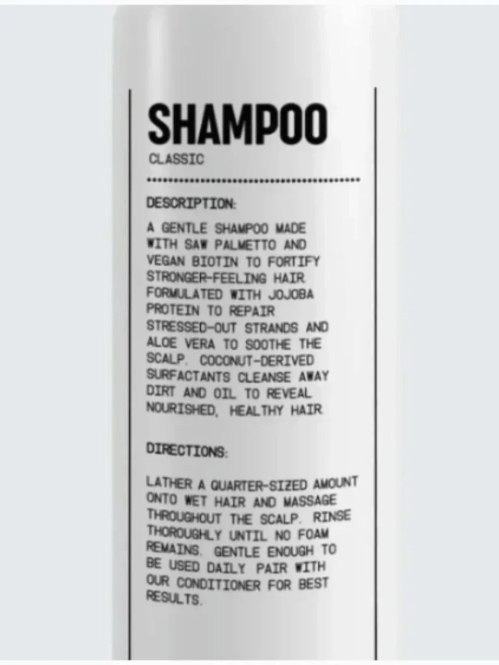 Men's Grooming - Blue Atlas Shampoo & Conditioner - Classic Scent